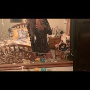 Bejeweled Mini Dress